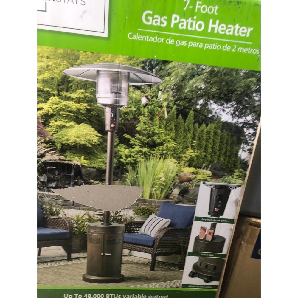 COPY - MAINSTAYS 7 FOOT PATIO HEATER #8890183 - Picture 3 of 3
